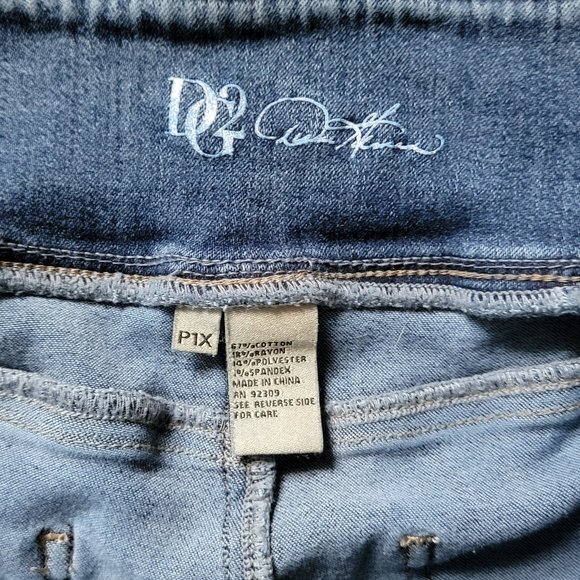 DG2 by Diane Gilman Light Wash Stretch Jeggings Size 1X - Picture 13 of 13